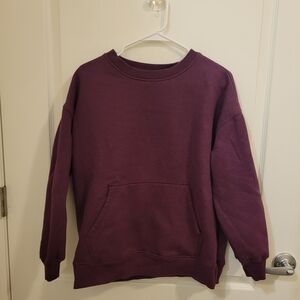 Danskin Women's Crewneck Sweatshirt - Plum